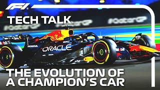 The Evolution of Max Verstappen's Championship Car | F1TV Tech Talk | Crypto.com