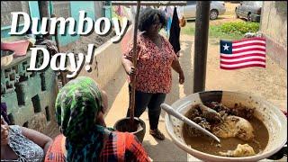 Liberia 2024 | Making Dumboy and GB in Liberia | Liberian Food | Making African Food |African Fufu