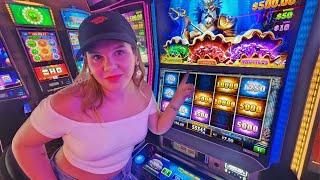 She Hit BIG on the NEW Legends of the Deep Slot! (Super Bonus & More!)