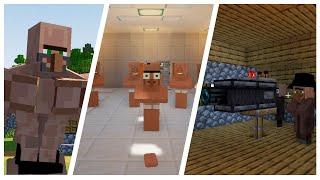 Villagers : The Movie - Daily Lives of Villagers (Minecraft)