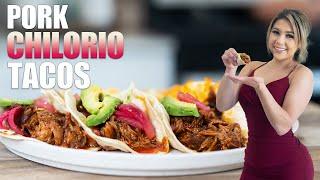 CHILORIO TACO Recipe | Juicy and Tender Chile Braised Pork Tacos