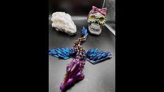 #112 Resin Dragons & Skull