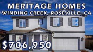 Meritage Homes | Roam at Winding Creek, Roseville, CA  | Res 5~2833sqft | Sacramento Real Estate