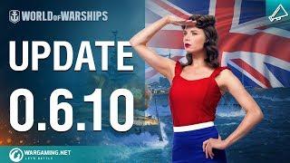 World of Warships - Update 0.6.10