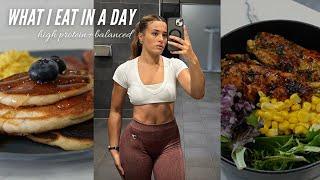 What i eat in a day for FAT LOSS | high protein and balanced meals