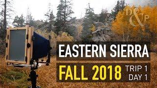 Landscape Photography: Large Format - Eastern Sierra Fall 2018 Trip 1, Day 1