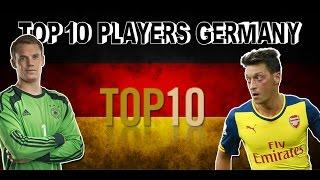 Top 10 Fußballspielers Deutschland // Top 10 Football Players Germany