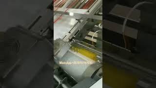 High speed flute laminator runs at 110m/min stably