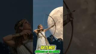 Artemis:Greek mythology goddess of the moon