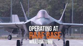 Seven more F-35A Lightning II aircraft arrive at RAAF Base Williamtown