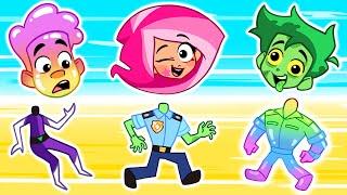 Body Puzzle Game Challenge With SuPaBoo  Can You Find the Missing Puzzle Pieces and Lost Colors?