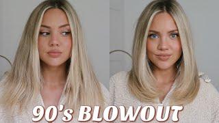 90's Blowout, Rachel from Friends, tiktok hair || Elanna Pecherle