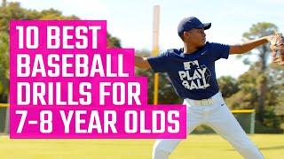 10 Best Baseball Drills for 7-8 Year Olds | Fun Youth Baseball Drills from the MOJO App