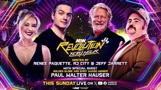 Zero Hour: AEW Revolution Pre Show - LIVE at 6:30pm ET / 3:30pm PT