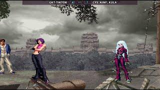 KOF 2002- Kula es desafiado por una PODEROSA Vanessa¡CUIDADO infinitas de vanessa no confiarse!