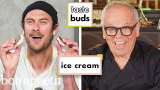 Wolfgang Puck & Brad Try 8 Kinds Of Ice Cream | Taste Buds | Bon Appétit