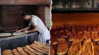 Barbari break - baking iranian bread - baking bread