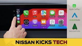 Media Screen in the Nissan Kicks | Apple CarPlay, Android Auto and more! (2025 Model)