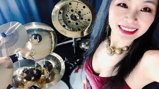 METALLICA - Enter Sandman drum cover by Ami Kim(151)