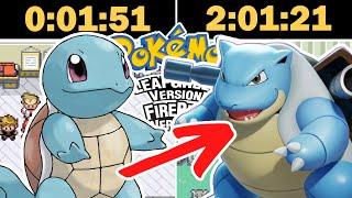 คนที่เล่นเกมโปเกม่อนภาคแรกแบบจบเร็วที่สุดในโลก (แบบรีเมค) | POKEMON LEAFGREEN SPEEDRUN REACTION