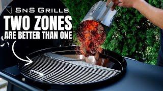 Slow 'N Sear® Two zones are better than one - Best Grilling Accessories