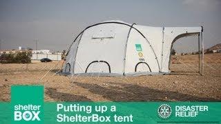 Putting up a ShelterBox tent | ShelterBox