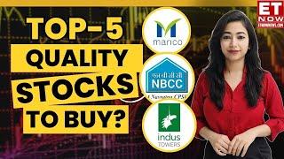 Marico, NBCC, Indus Towers | Stocks Buy Now| Best For Long Term, Stocks On Correction? PSU Shares