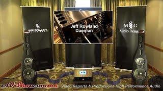 Jeff Rowland Design Group, Daemon Intergrated amp, Lawrence Audio Double Bass Speakers