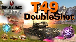 WOT Blitz Uprising || T49 Doubleshot || Flank and Spank