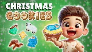 Christmas Cookies and the Story of Baby Jesus for Kids!