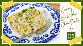 Leek & Blue Cheese Risotto on an Aga Range Cooker