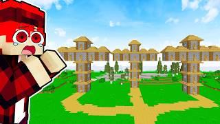 Hachi 24 Giờ Truy Tìm Ngôi Làng Của Đức Chúa Trong Minecraft