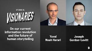 AI & the Future of Storytelling: Joseph Gordon-Levitt & Yuval Noah Harari in Conversation