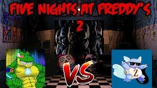 FNAF 2 MULTIPLAYER! Digital Gator VS Zablen