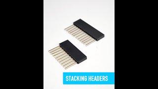 Stacking Headers - Collin’s Lab Notes #adafruit #collinslabnotes