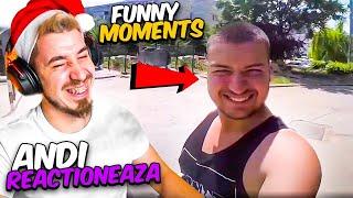 Andi Reactioneaza la Funny Moments cu AMICII