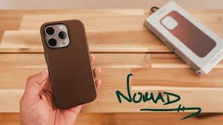 Nomad Traditional Leather Case: Best Leather Case for iPhone 16 pro?