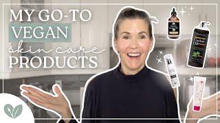 Healthy Mature Skin: Vegan Skincare & Cosmetic Favorites ⭐️ Organic Castor Oil & more!