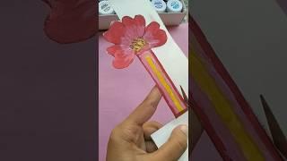 cute flower bookmark idea#5minutecraft#art#bookmark#satisfying#short#viral,Manahil Art Academy