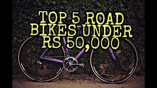 TOP 5 ROAD BIKES UNDER RS 50,000. FIREFOX | B'TWIN | SCOTT | POLYGON | MONTRA