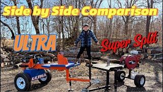 Super split & Eastonmade Ultra Comparison‼️ PROS/CONS  ​⁠#firewood @EastonmadeWoodSplitters