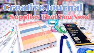 8 Supplies You Need to Start Creative Journaling