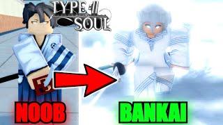 Going From Noob To BANKAI Mythical Snow Rukia Kuchiki In Type Soul...(Roblox)