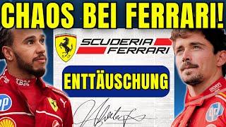 SKANDAL bei Ferrari! HAMILTON UNTER BESCHUSS nach LEAKED AUDIO über seine Meinung zu Leclerc!