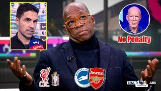 Brighton vs Arsenal 1-1 Ian Wright Go Angry  Mikel Arteta Liverpool Title Race is OVER & Reactions