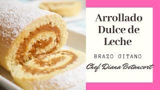 Arrollado Dulce de Leche||Brazo Gitano Paso a Paso