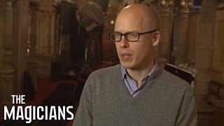 THE MAGICIANS | Brakebills Backstage: Lev Grossman on Set | SYFY