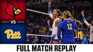 Louisville vs. Pitt Full Match Replay | 2024 ACC Volleyball