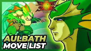 RIKUO / AULBATH MOVE LIST - Vampire Savior: Lord of Vampire (VSAV / Darkstalkers 3)