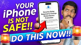 5 Unknown Security Settings in iPhone - SAVE it From Theft NOW!! [Full Guide]